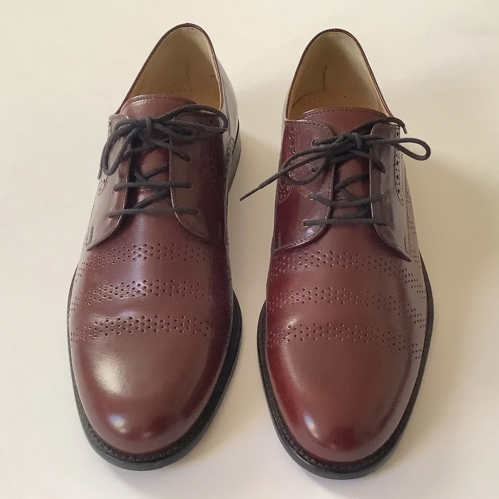 SALAMANDER MEN’S LEATHER SHOES - Picture 1 of 14